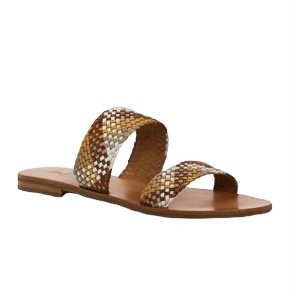 Frye Women's Ruth Woven Slide Sandals 7 - Picture 1 of 5